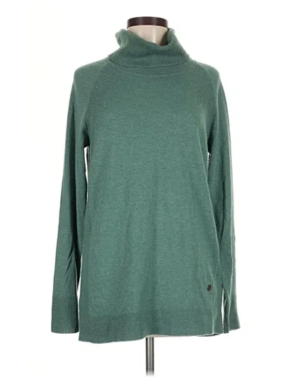 Pre-owned Royal Robbins Wool Pullover Sweater In Green