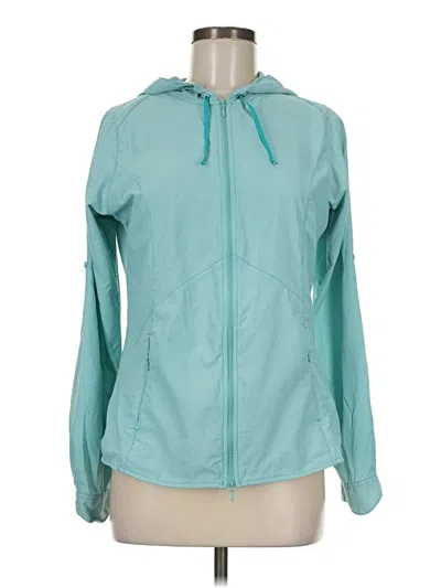 Pre-owned Royal Robbins Zip Up Hoodie In Teal