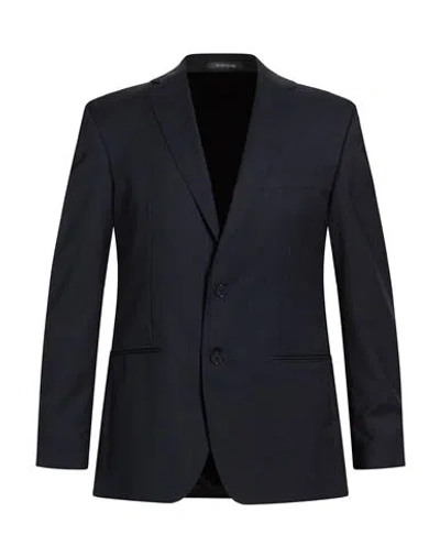 Royal Row Man Blazer Navy Size 42 Wool In Blue