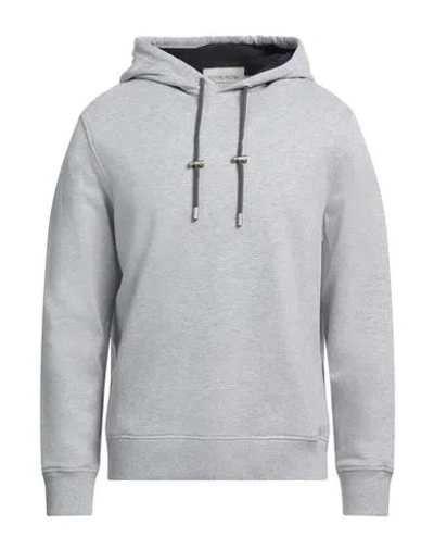 Royal Row Man Sweatshirt Light Grey Size L Cotton