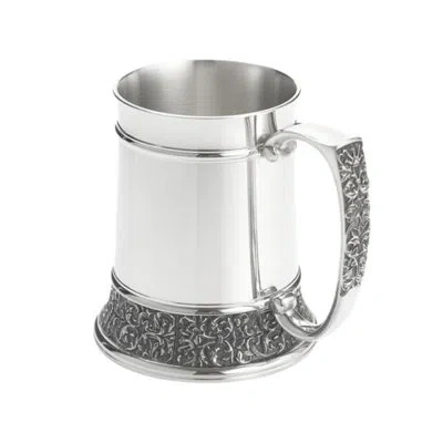 Royal Selangor Classic Expressions Royal Tankard Lg 56cl In Silver