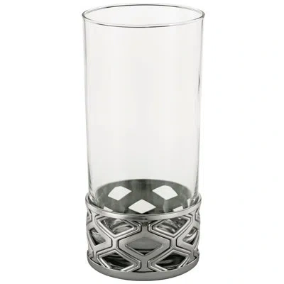 Royal Selangor Diamond 8 Oz. Highball Glass In Silver