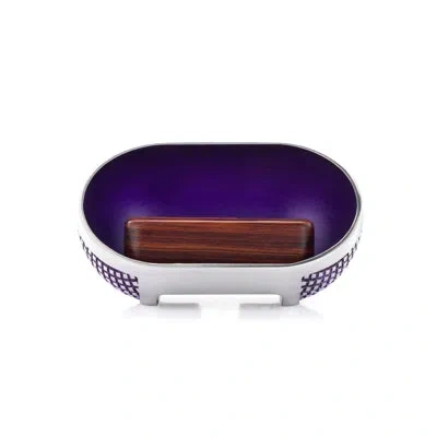 Royal Selangor Fixed Height Speaker Stand In Amethyst
