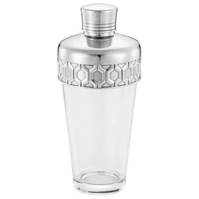 Royal Selangor Hexagon Cocktail Shaker In Silver