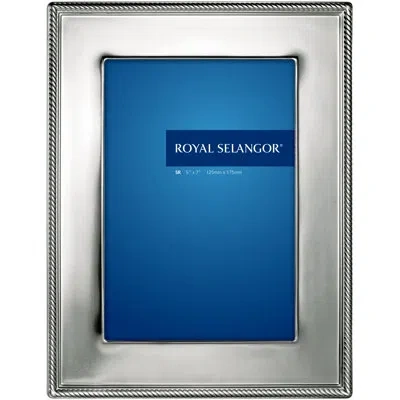 Royal Selangor Mirage Jefferson Picture Frame In Silver