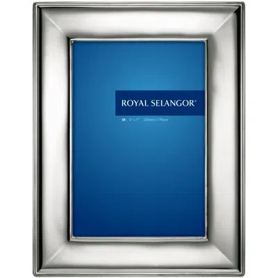 Royal Selangor Mirage Madison Picture Frame In Silver