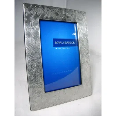 Royal Selangor Mirage Paisley Picture Frame In Silver