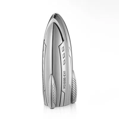 Royal Selangor Rocket Coin Decorative Box In Silver
