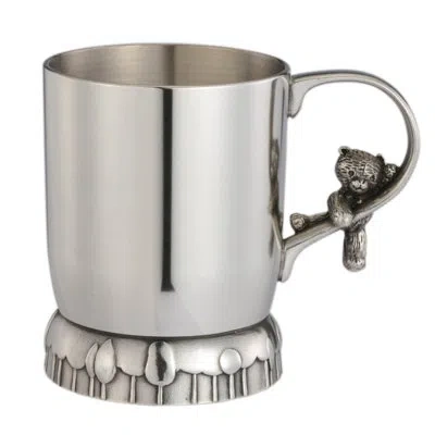 Royal Selangor Teddy Bears' Picnic Baby Mug In Silver