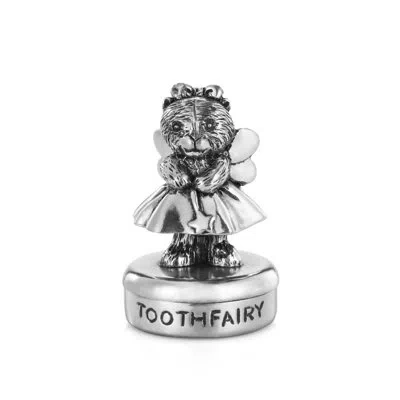 Royal Selangor Tooth Fairy Tooth Decorative Box In Silver