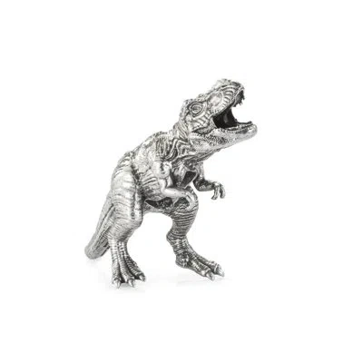 Royal Selangor T-rex Pencil Sharpener In Silver