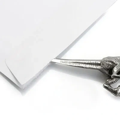 Royal Selangor Velociraptor Letter Opener In Silver