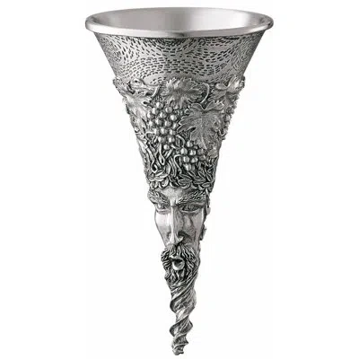 Royal Selangor Vinifera Bacchus Wine Funnel In Silver