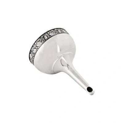 Royal Selangor William Morris Wine Funnel In White;black