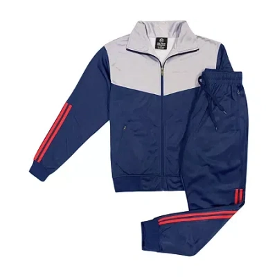 Royal Threads Mens Long Sleeve Track Suit In Multi