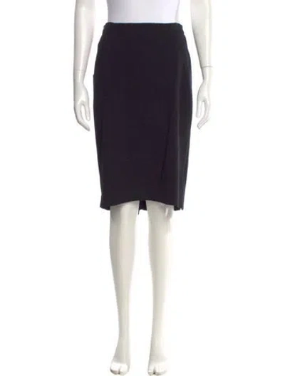 Pre-owned Royal Underground Knee-length Skirt In Black