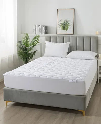 ROYAL VELVET 300 THREAD COUNT COTTON WATERPROOF STAIN RESISTANT MATTRESS PAD, KING