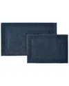 Royal Velvet Classic Cotton Set Of 2 Bath Rugs