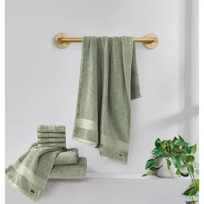 Royal Velvet Cotton Tencel 8-pc. Bath Towel Set In Green