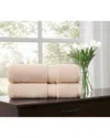 Royal Velvet Regal Plush 2pc Bath Sheet In Neutral