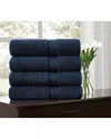 Royal Velvet Regal Plush 4pc Bath Towel In Blue