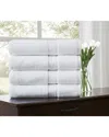 Royal Velvet Regal Plush 4pc Bath Towel In White
