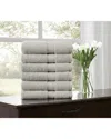 Royal Velvet Regal Plush 6pc Hand Towel In White