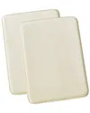 Royal Velvet Set Of 2 Signature Solid Memory Foam Bath Rugs