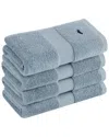 Royal Velvet Set Of 4 Turkish Cotton Hand Towels