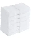 Royal Velvet Set Of 6 Turkish Cotton Wash Cloths