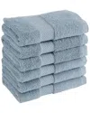 Royal Velvet Set Of 6 Turkish Cotton Wash Cloths