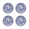 ROYAL WORCESTER & SPODE SPODE BLUE ITALIAN SALAD PLATE, SET OF 4