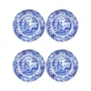 Royal Worcester & Spode Blue Italian Dinner Plate, Set Of 4