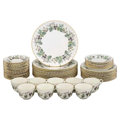 Pre-owned Royal Worcester "lavinia" Pattern Partial Dinner Service, 54 Pieces In Beige