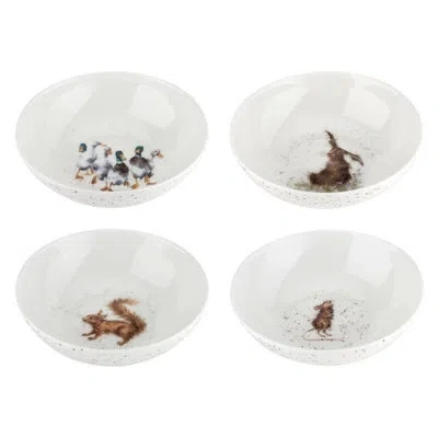 Royal Worcester Wrendale Designs 18oz. Porcelain China Cereal Bowl In White