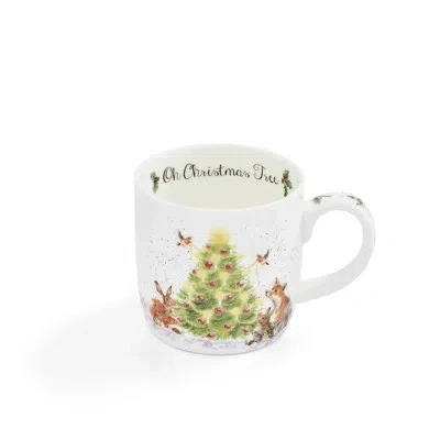 Royal Worcester Wrendale Designs Porcelain Coffee Mug In White