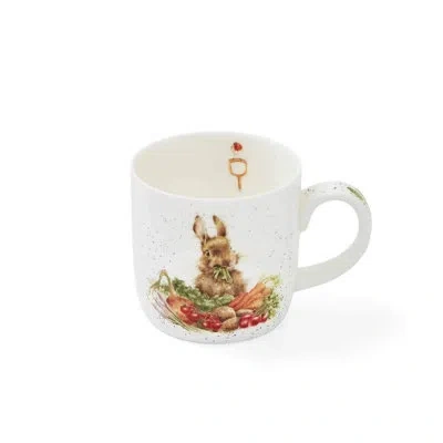 Royal Worcester Wrendale Designs Porcelain Coffee Mug In White