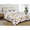 Royale Linens Polyester Comforter Set In Cream