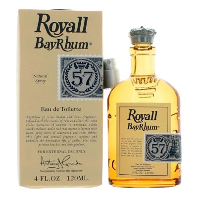 Royall Fragrances 4 oz Royall Bayrhum 57 Eau De Toilette Spray For Men In White