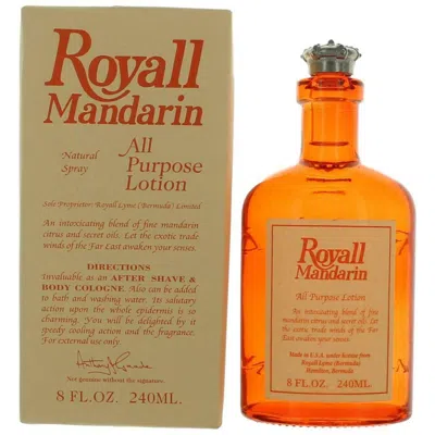 Royall Fragrances 8 oz Mandarin All Purpose Lotion For Men In White