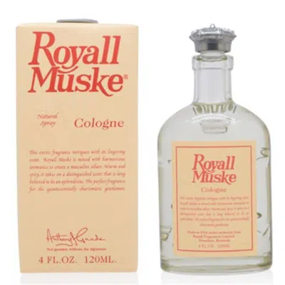 Royall Fragrances Rykmcs4 4 oz Muske Cologne Spray For Men In White