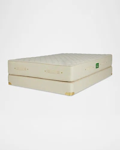 Royal-pedic Nature Luxe Ultra-plush King Latex Quilt-top Mattress And Box Spring Set In Neutral