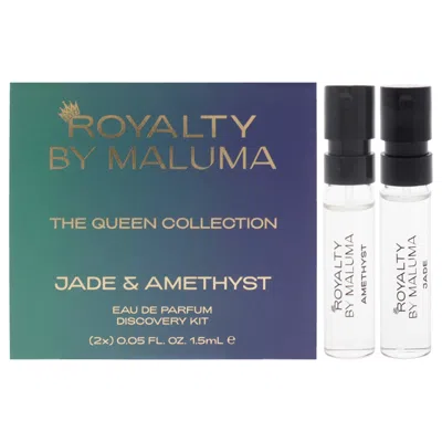 Royalty By Maluma Queens By  For Women - 2 Pc Mini Gift Set 0.05oz Jade Edp Spray, 0.05oz Amethyst Ed In Multi