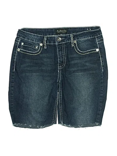 Pre-owned Royalty Denim Shorts In Blue
