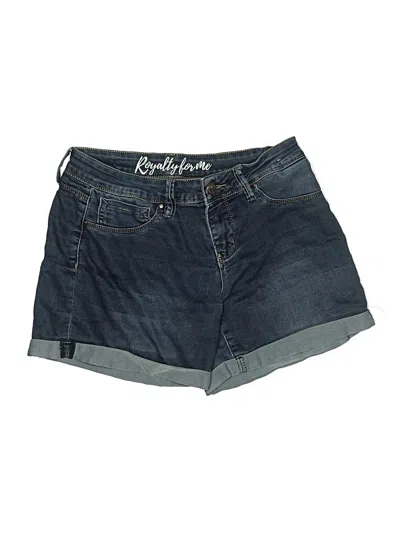Pre-owned Royalty Denim Shorts In Blue