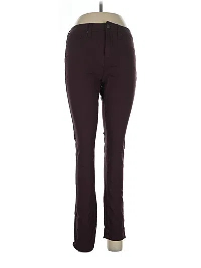 Pre-owned Royalty For Me Casual Pants In Burgundy