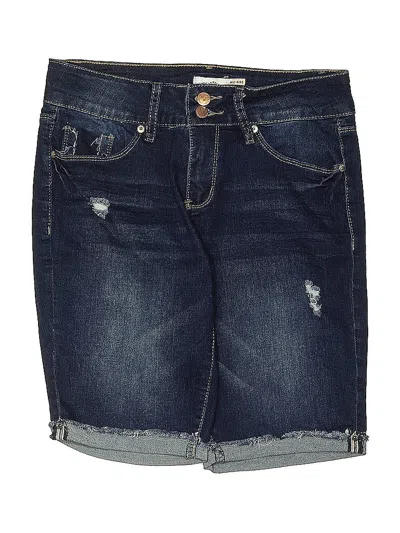 Pre-owned Royalty For Me Denim Shorts In Blue