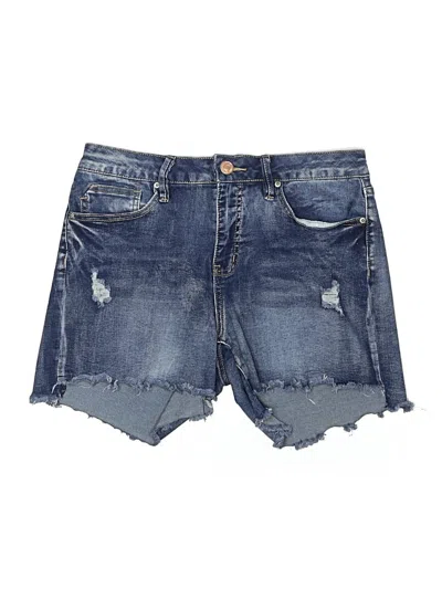 Pre-owned Royalty For Me Denim Shorts In Blue