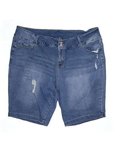 Pre-owned Royalty For Me Denim Shorts In Blue