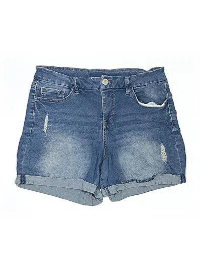 Pre-owned Royalty For Me Denim Shorts In Blue